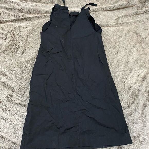 COS High Neck Mini Dress Black | Sz 4 - Picture 4 of 5